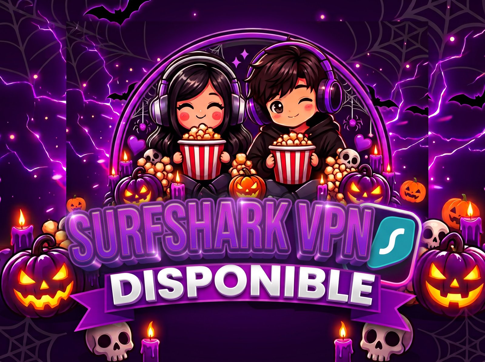 Surfshark VPN (12 Dispositivos) 🦈🔒