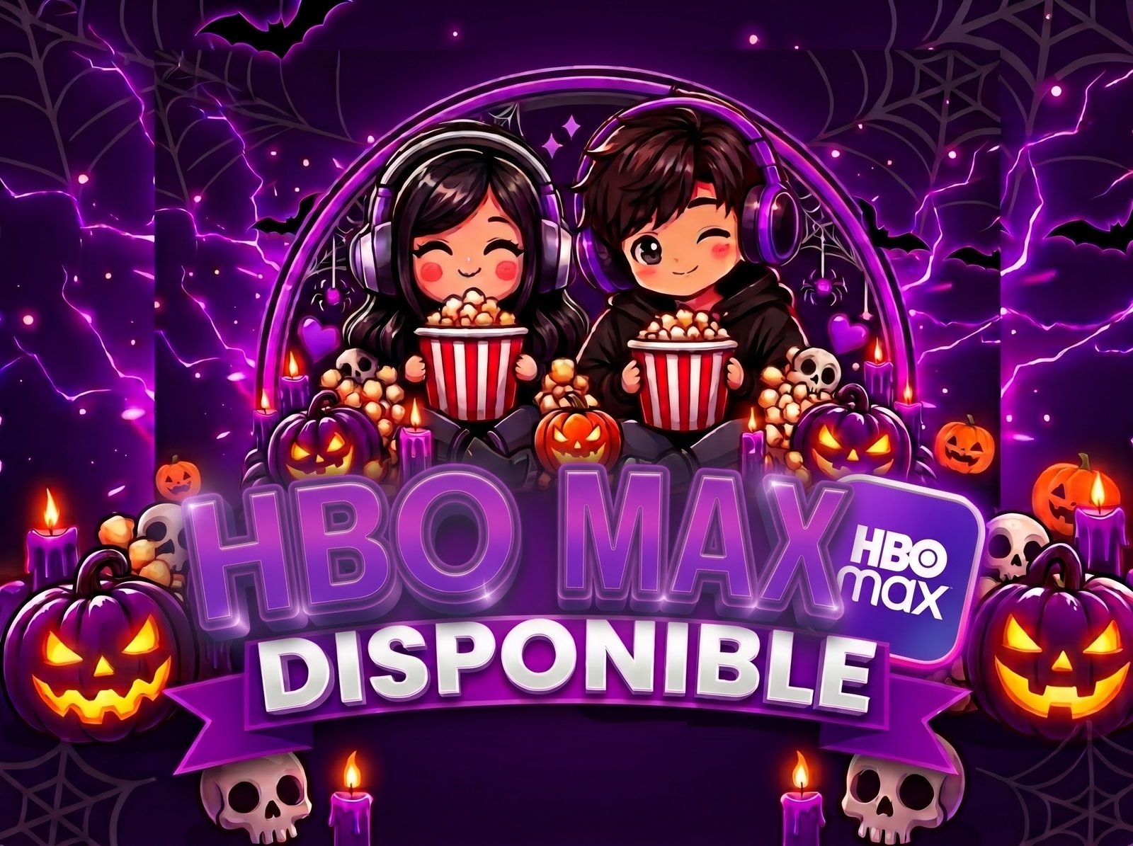 HBO Max – 1 Perfil Personalizable 🟣🎬
